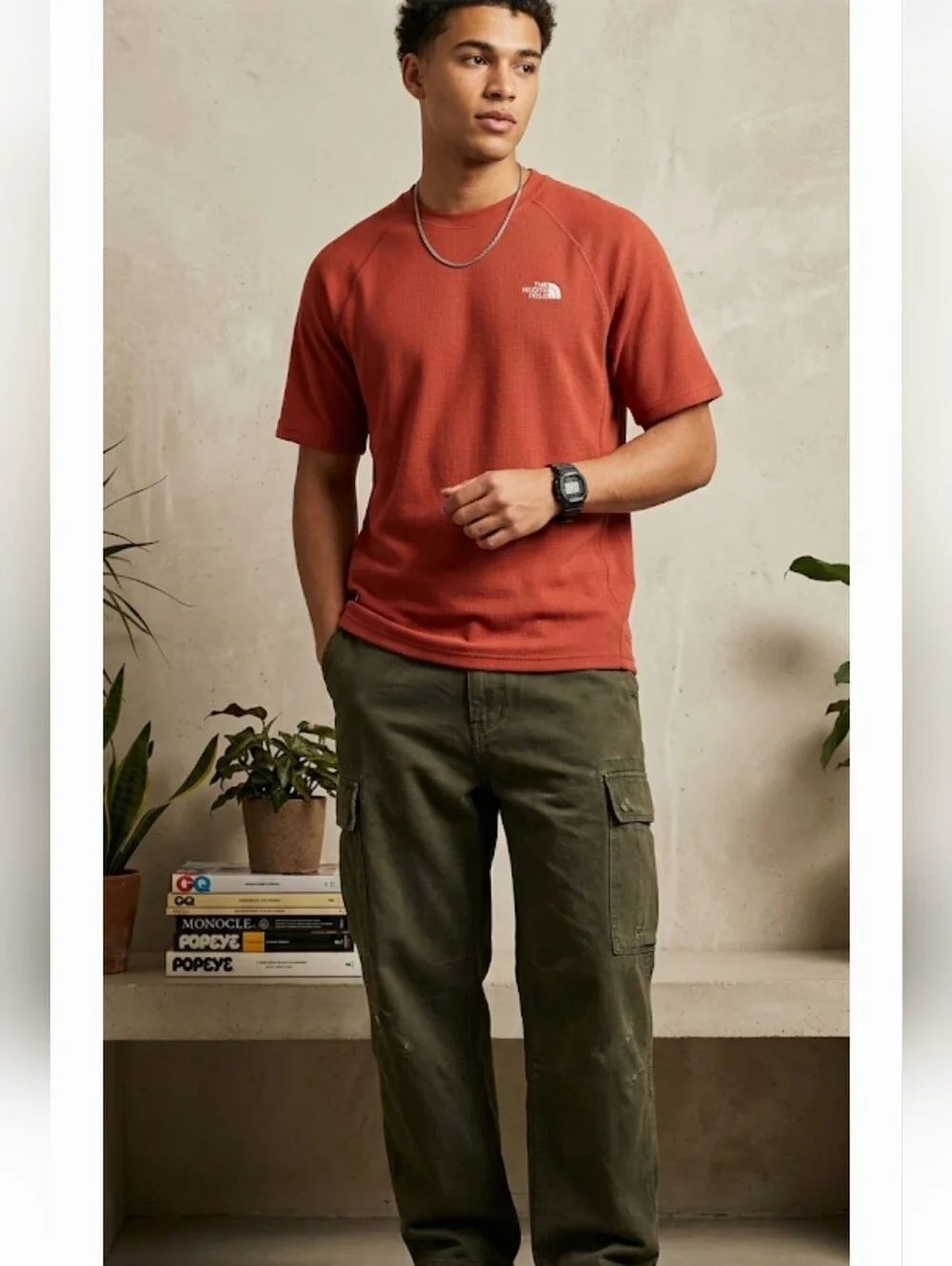 The North Face Red Box T-Shirt‎  Size M